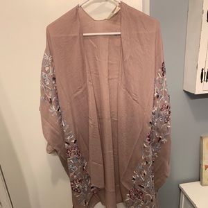 Simply Noelle Embroidered Kimono